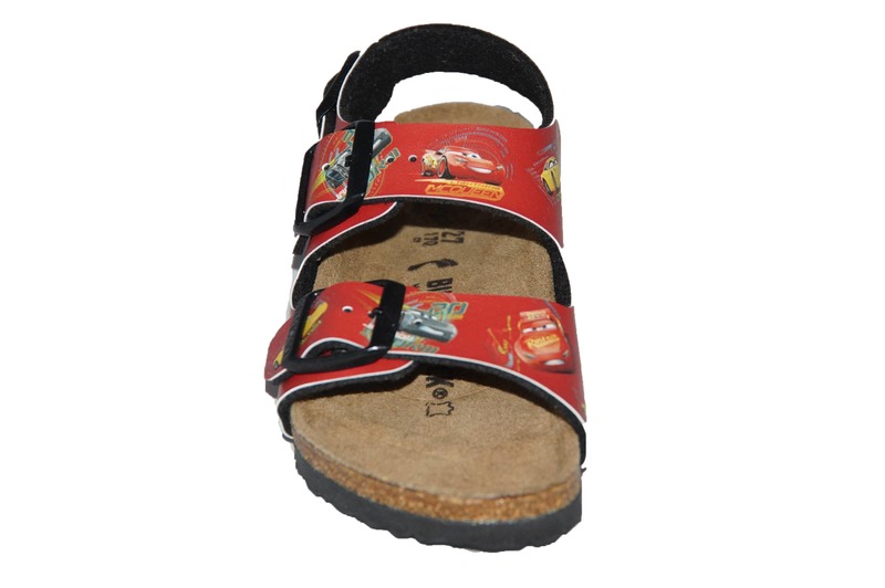 Birkenstock Milano Kinder Smal Cars 3 Red