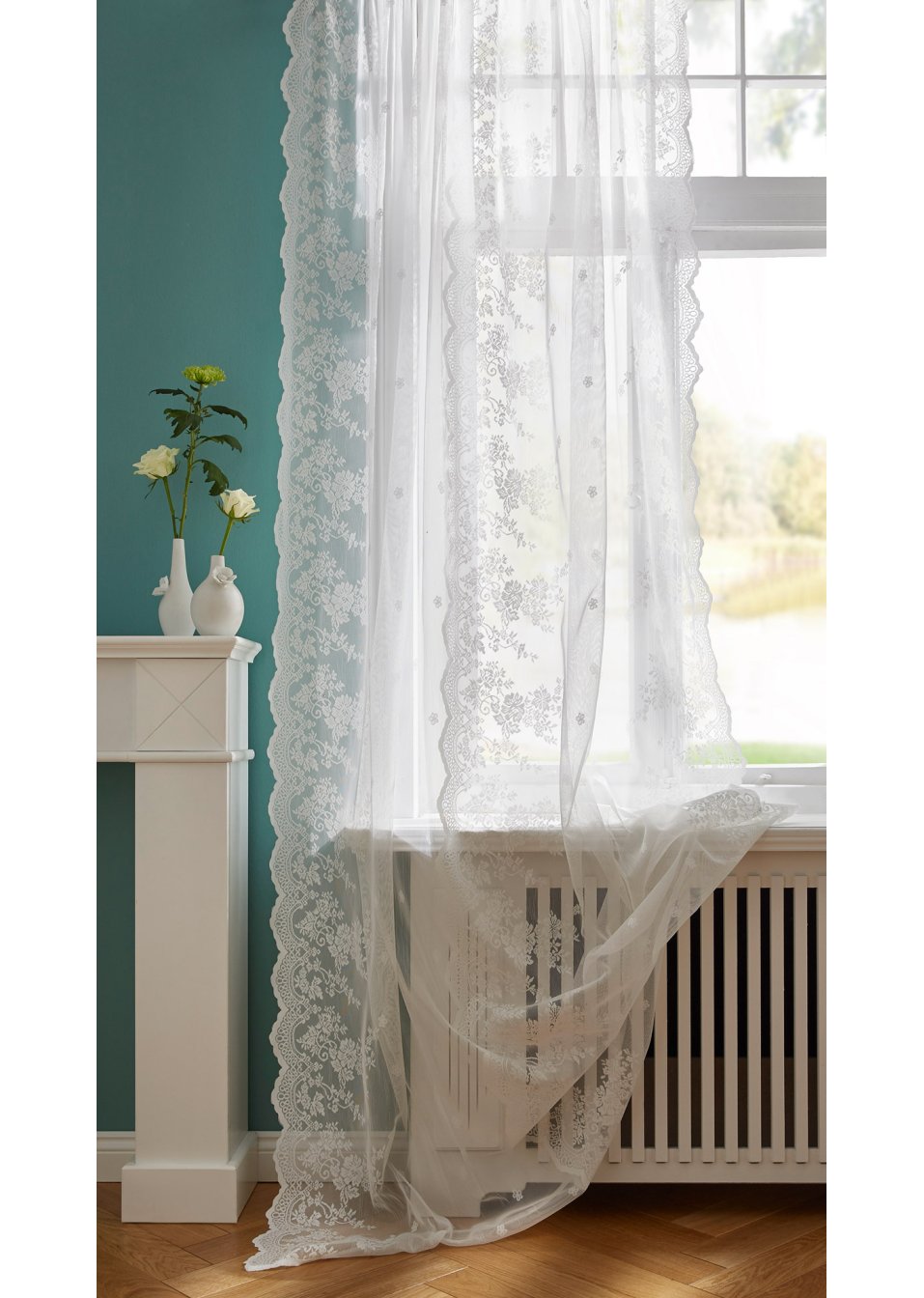 Voilage jacquard (1 pce)