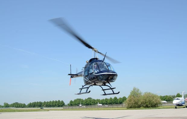 Hubschrauber-Rundflug ab Mannheim als Geschenk