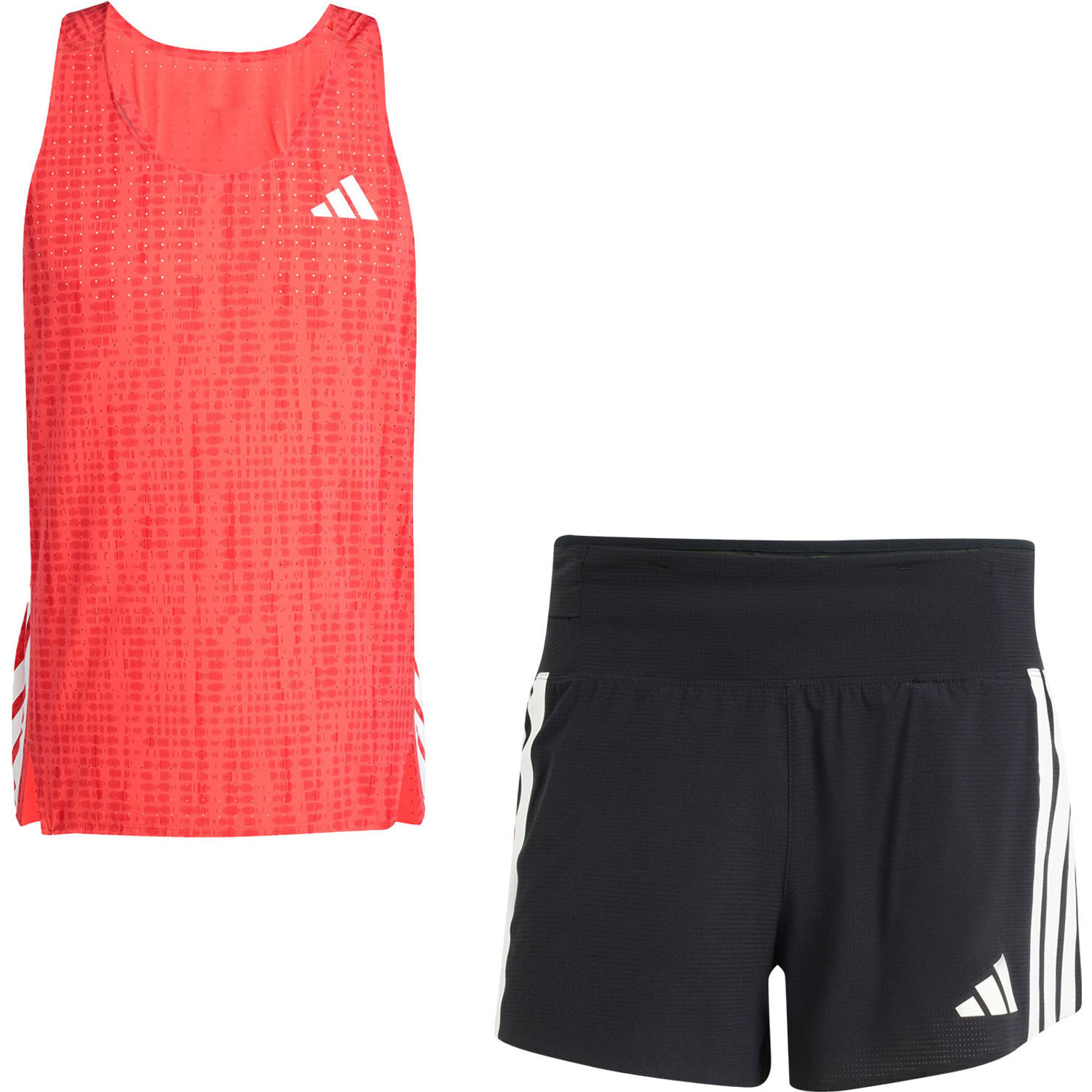 adidas Adizero Singlet Short 5'' Set Heren