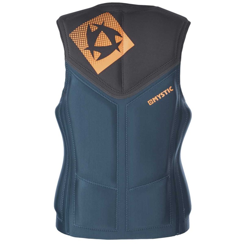 Impact Vest Mystic Star FZip Wake Orange - The Corner Shop