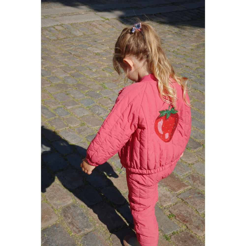 Køb Konges Sløjd Raspberry Wine Juno Sparkle Bomber Termojakke