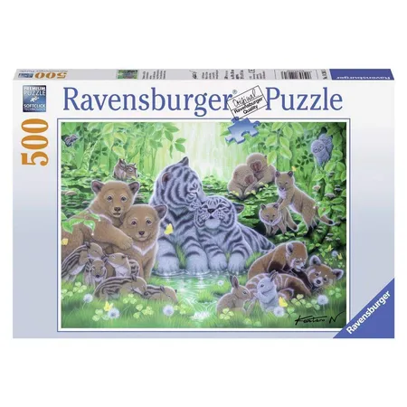 Ravensburger Puzzle Tierkinder im Wald