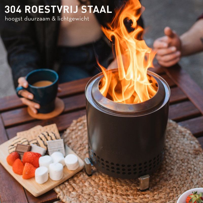 Solo Stove - Mesa XL - Vuurkorf - Groen - Rookarm - 21,8 x 17,8 cm