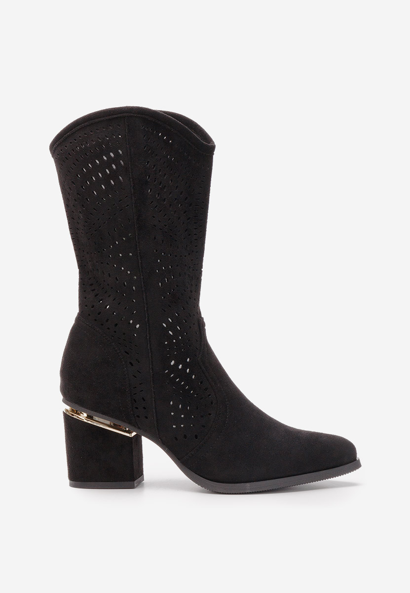 Santiag femme noires Dabiera