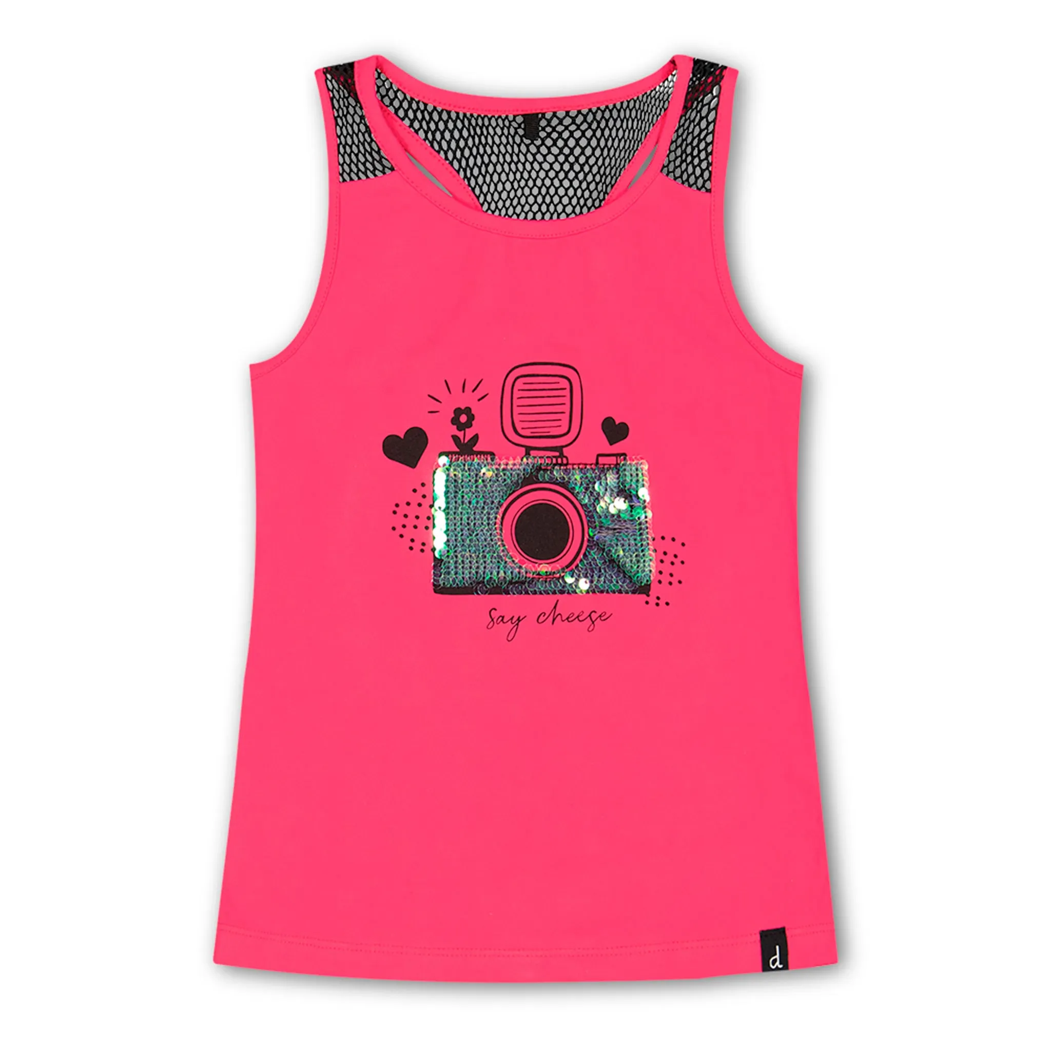 Deux par Deux Camisole Caméra Copines 7-10ans