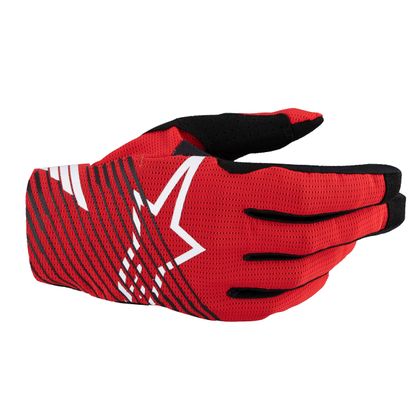 Gants cross Alpinestars RADAR PRO 2025 - Rouge / Noir