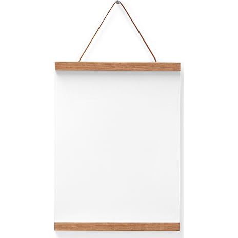 Plakatliste i massiv eg - 31 cm