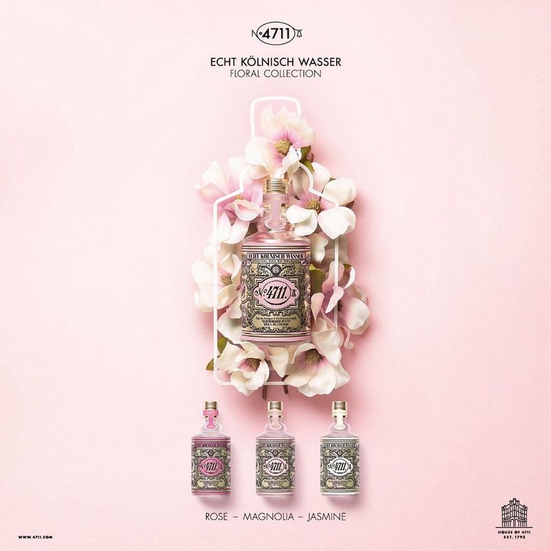 4711 - Floral Collection - Eau de Cologne - Magnolia - 100 ml