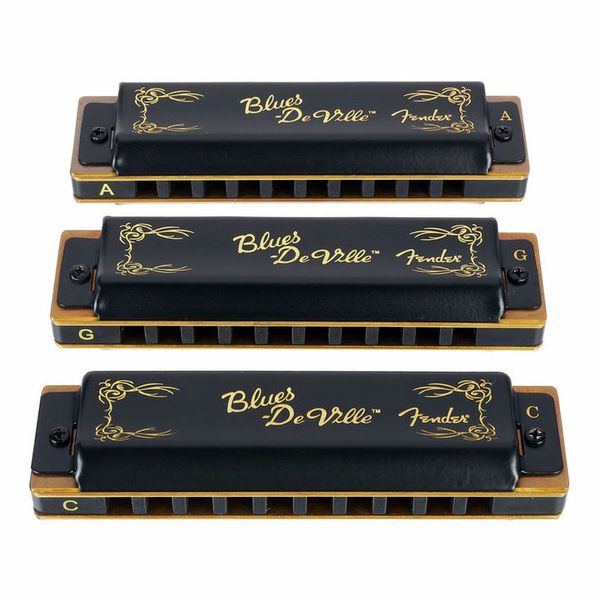 Fender Blues Deville 3 pack with case