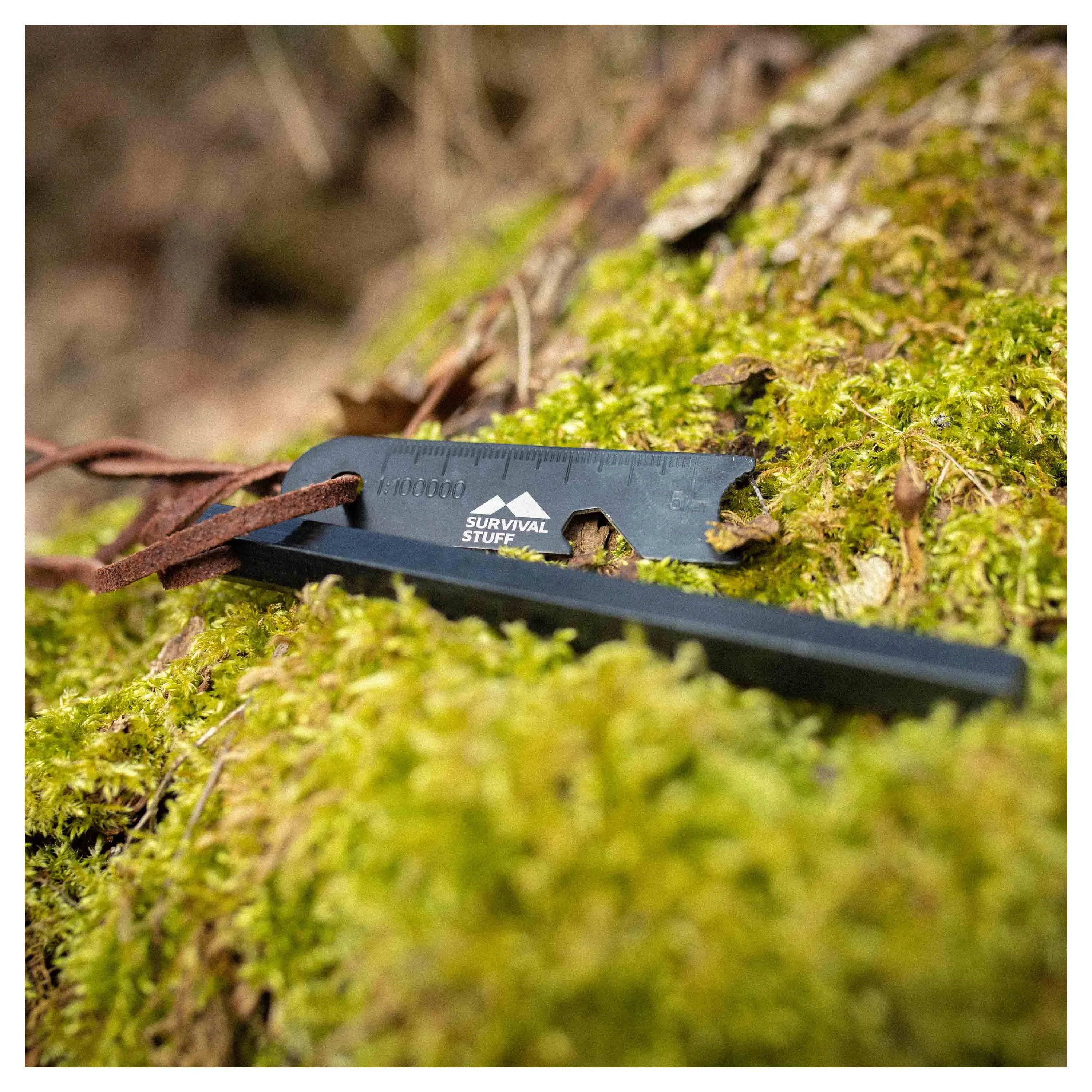 Survival Stuff -  Survival Stuff Feuerstahl HEXA mittel schwarz