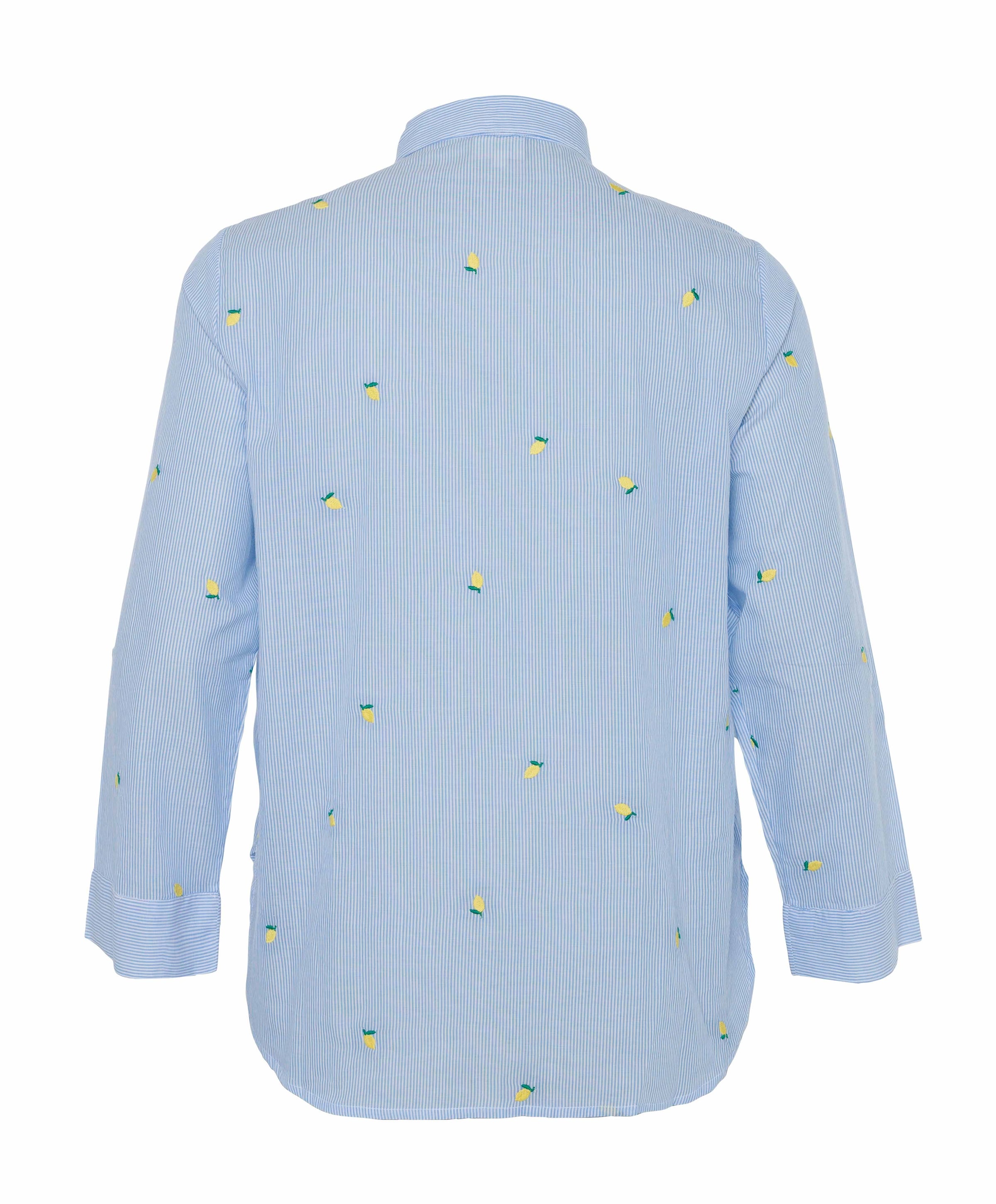 Only Carmakoma Dames blouse blauw