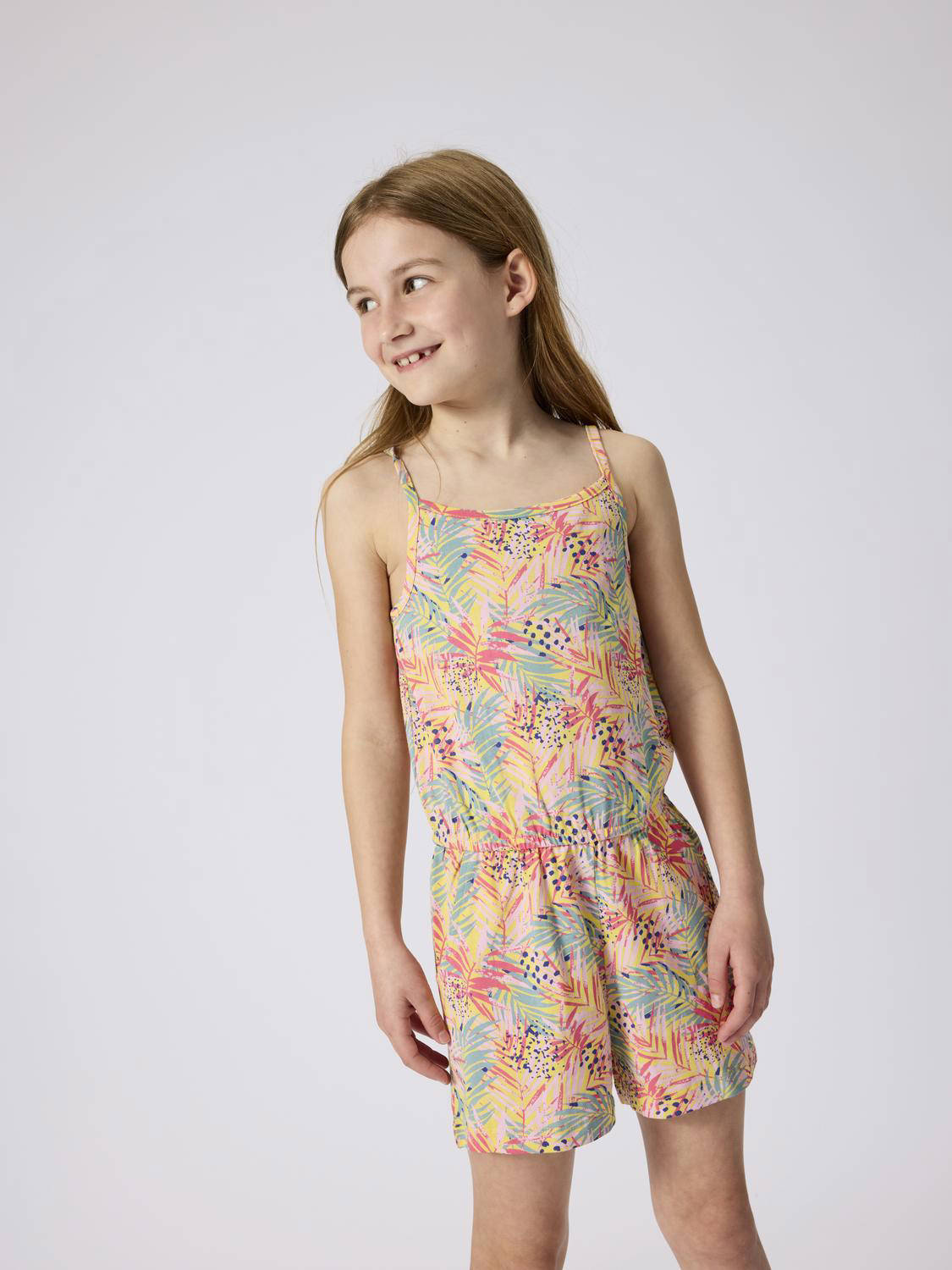 NAME IT playsuit NKFVIGGA met all over print lichtroze/multicolor