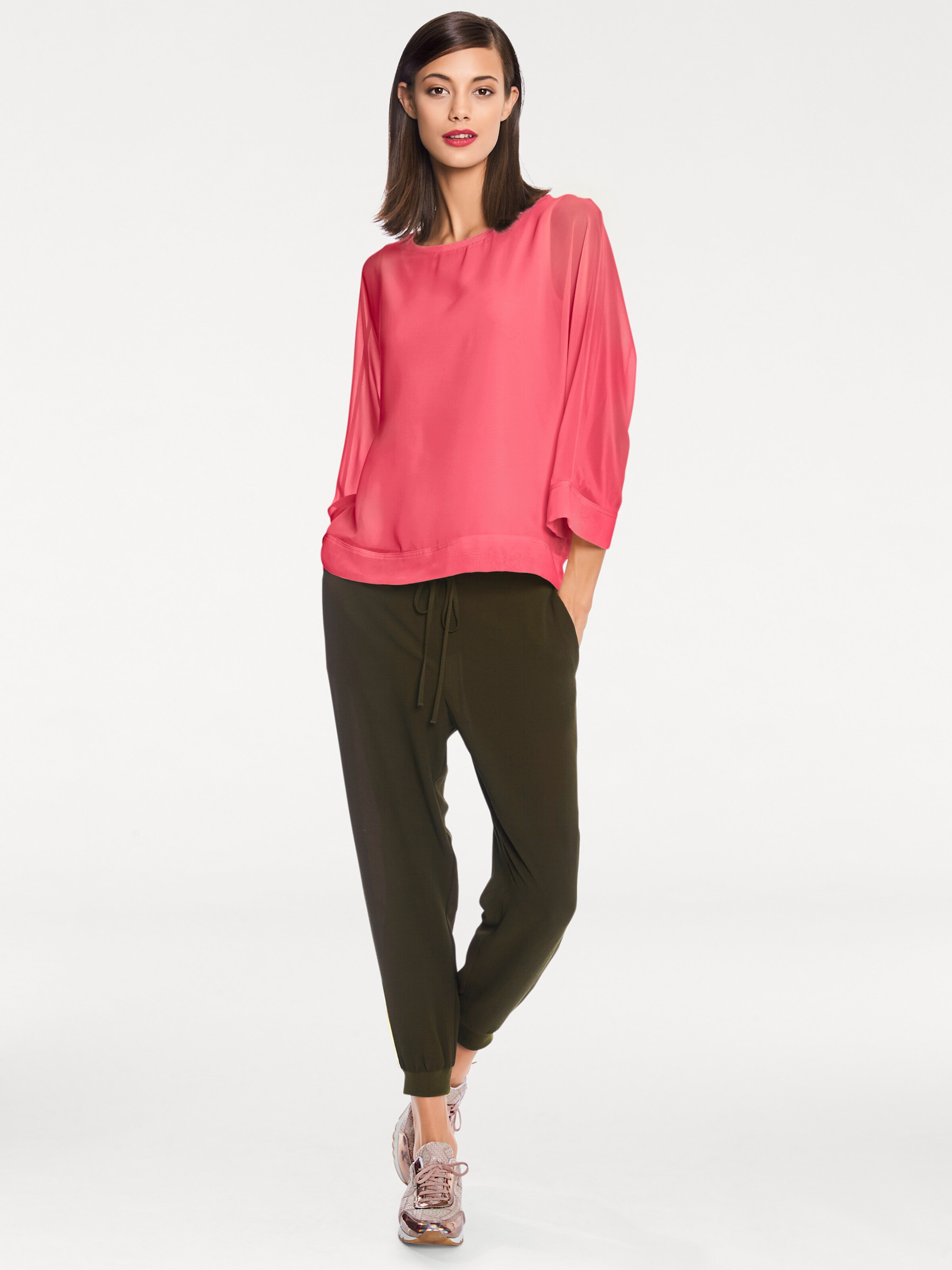 heine Blusenshirt in himbeere