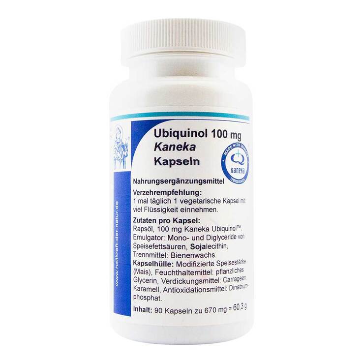 Ubiquinol 100 mg Kaneka Kapseln, 90 St
