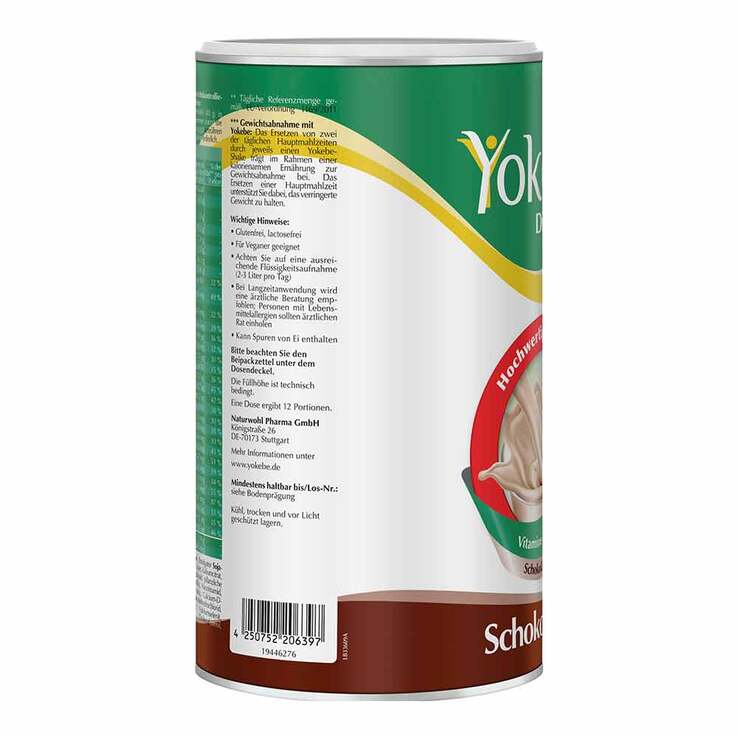 Yokebe Schoko NF2024 Pulver DE, 500 g