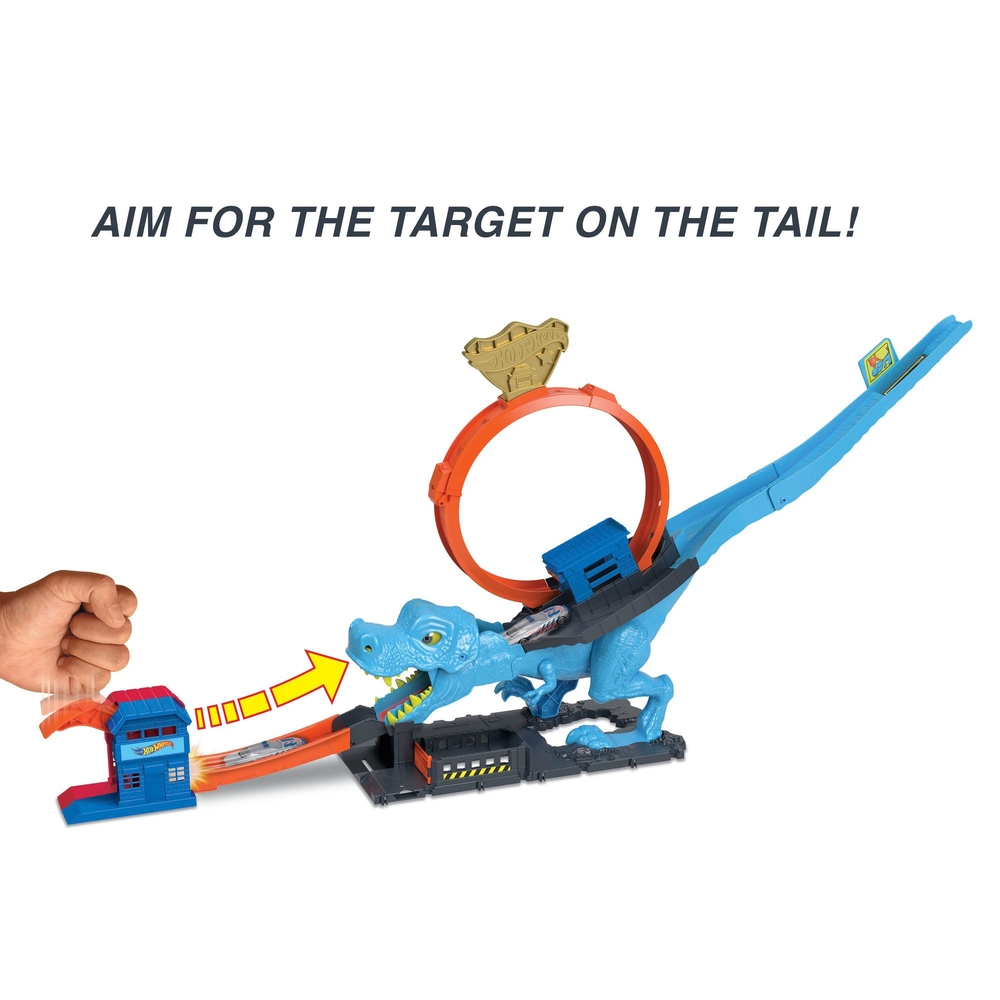 Hot Wheels City T-Rex Chomp Down Spielset
