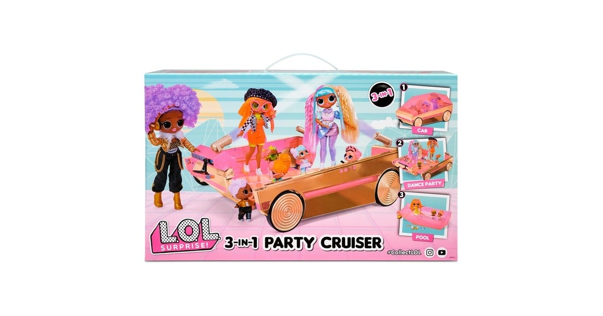 MGA EntertainmentL.O.L. Surprise! - 3-in-1 Party Cruiser Speelgoedvoertuig
