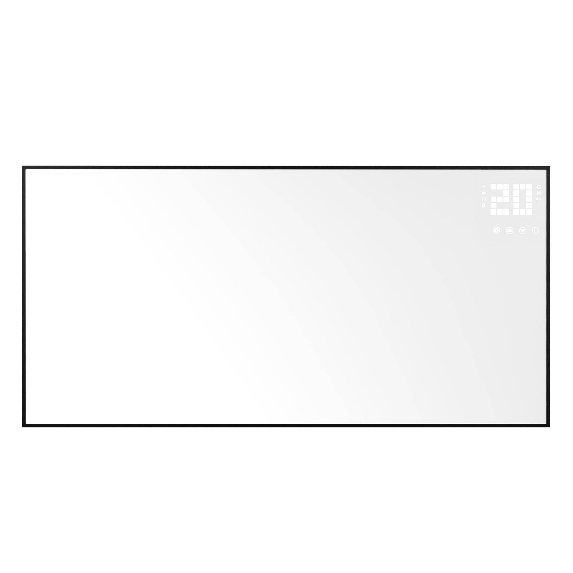 Wonderwall Smart Bornholm Infrarotheizung 130x65cm App 770W 770 Watt Schwarz