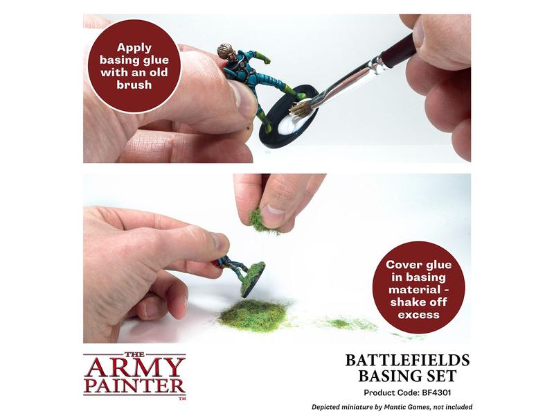 The Army Painter Basing Battlefields Basing Set All-In-One Set für den Einstieg ins Basing