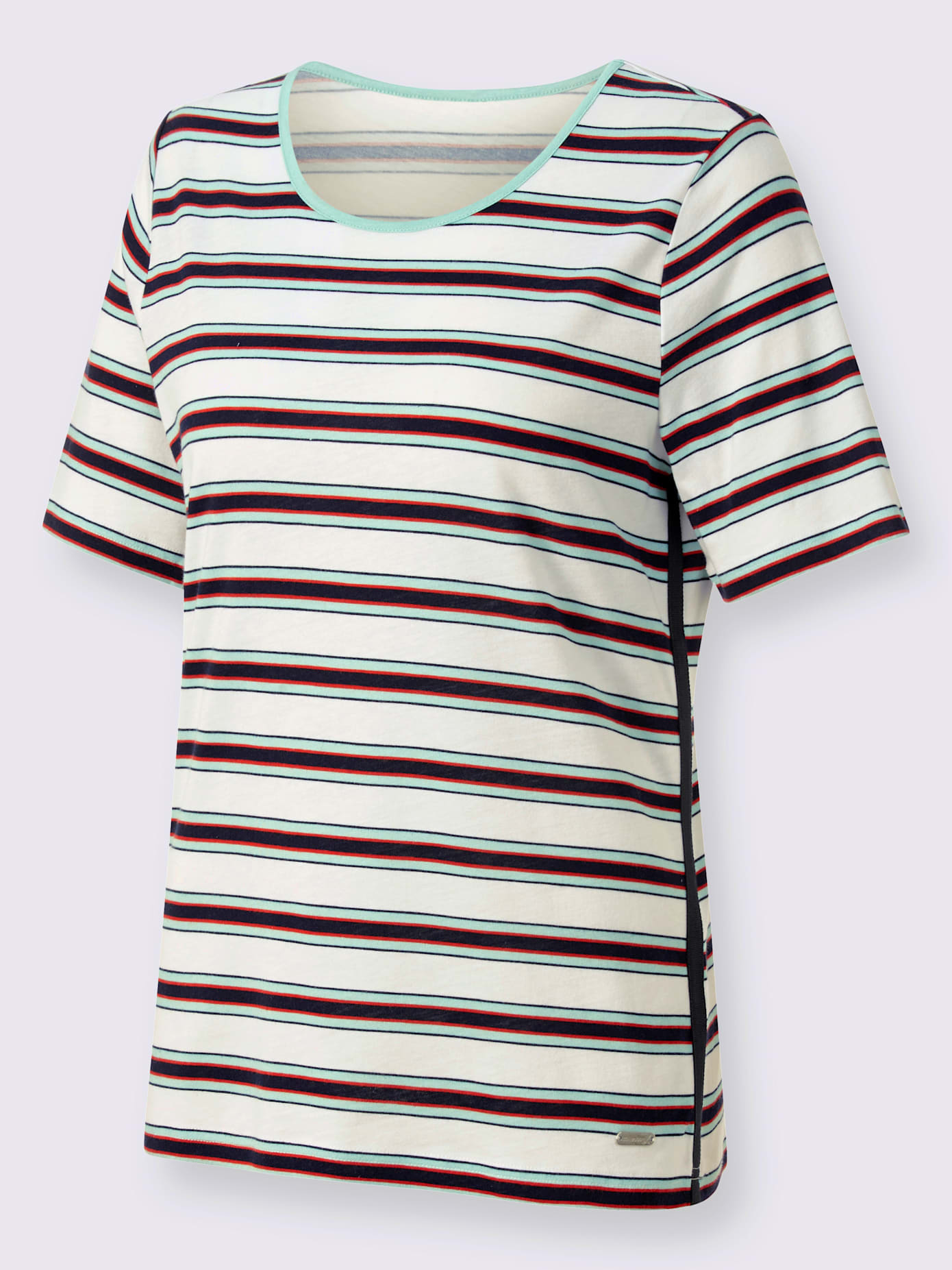 T-shirt à rayures 50% coton