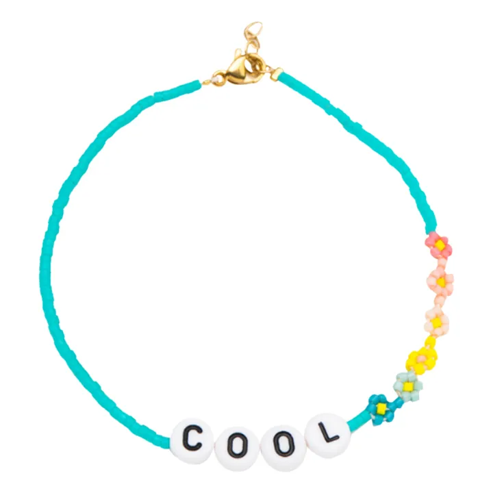 Bbuble Bracelet de Cheville Rainbow Cool - Collection Enfant  | Bleu