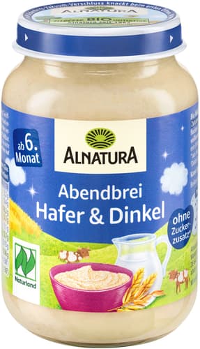 Alnatura BIO Abendbrei Hafer & Dinkel