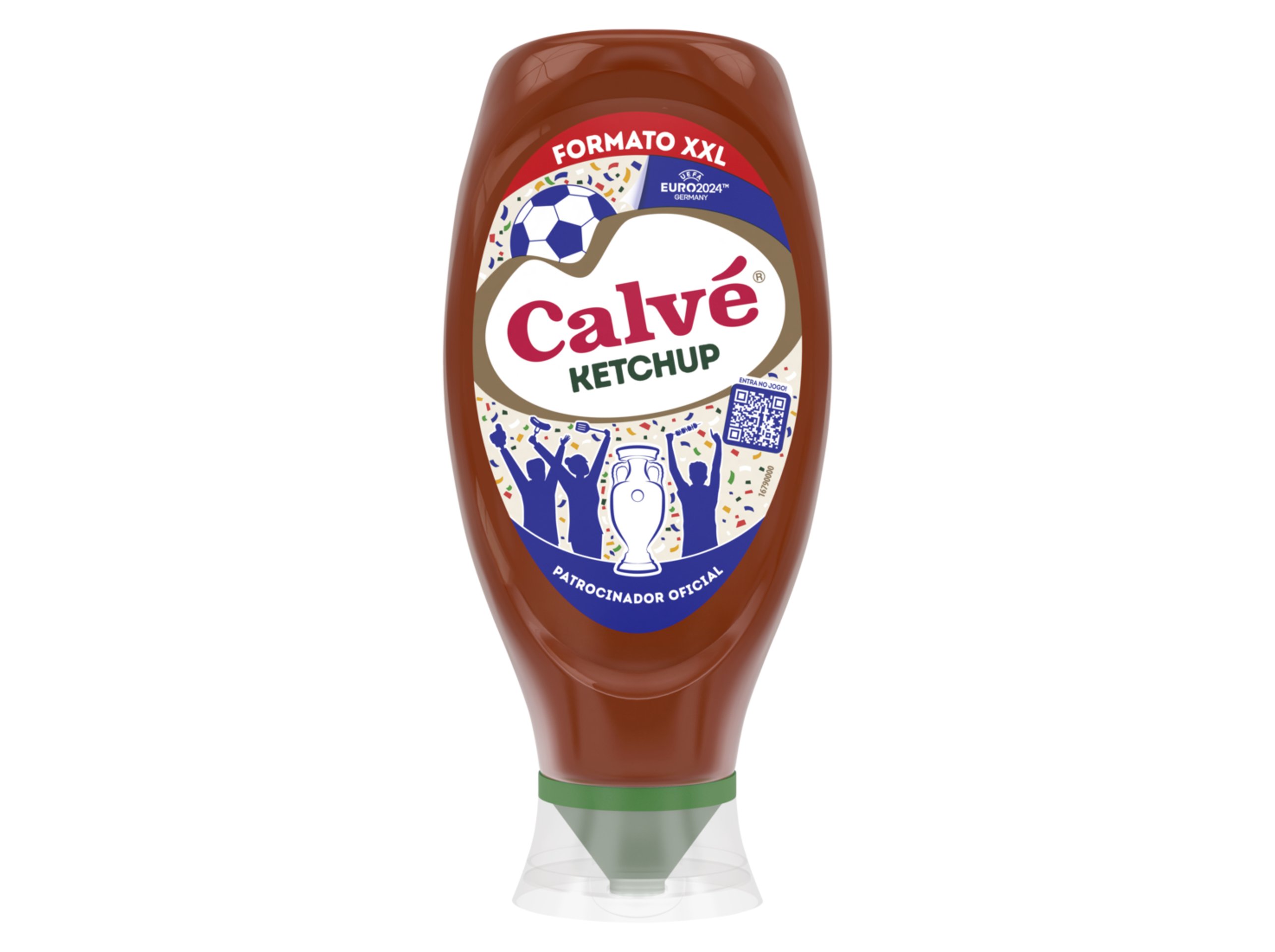 KETCHUP CALVÉ TOP DOWN 550G