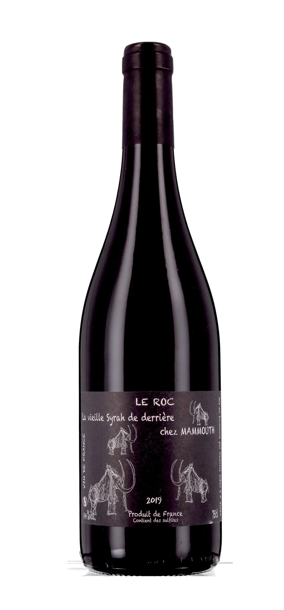 Domaine le Roc - La Vieille Syrah de derrière chez Mamouth 2019