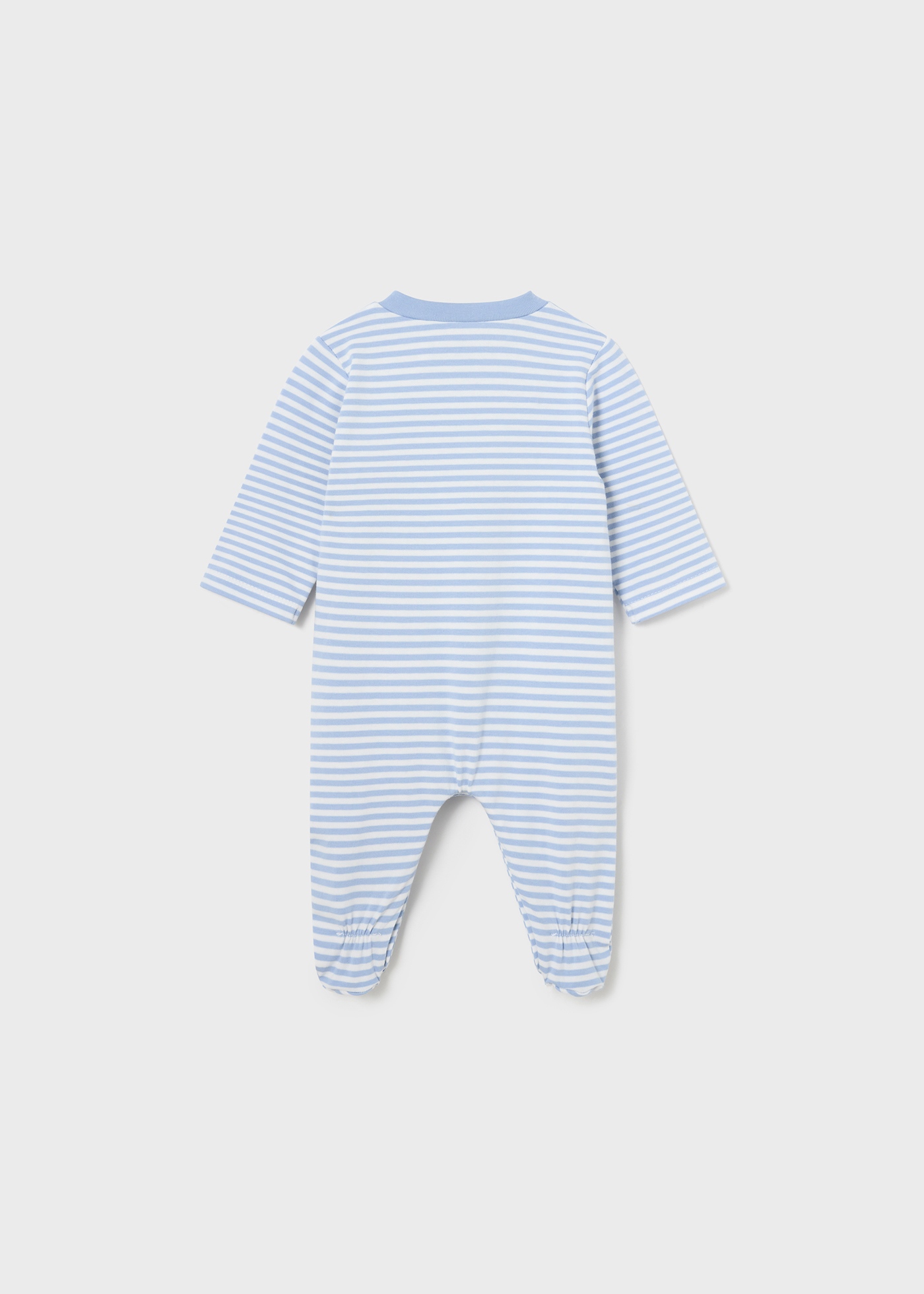 Conjunto de 2 macacões compridos Better Cotton para recém-nascidos, Niagara