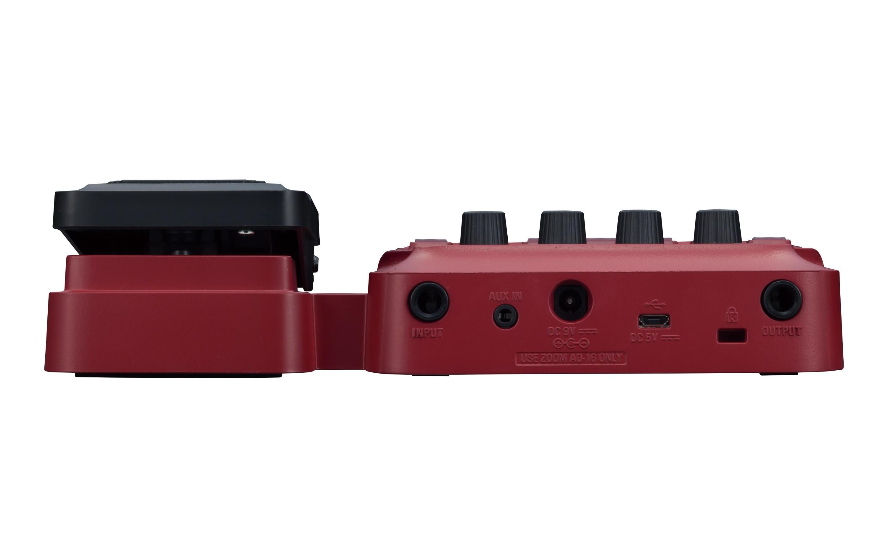 Multieffektgerät Zoom B1X FOUR<br>Multieffektgerät mit Expressionspedal für Bass