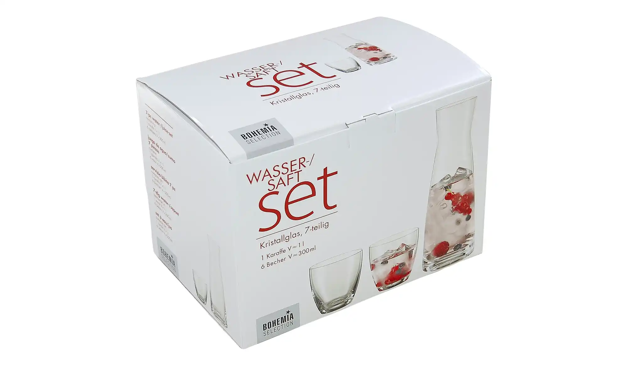 BOHEMIA Wasser-Saft-Set Libera