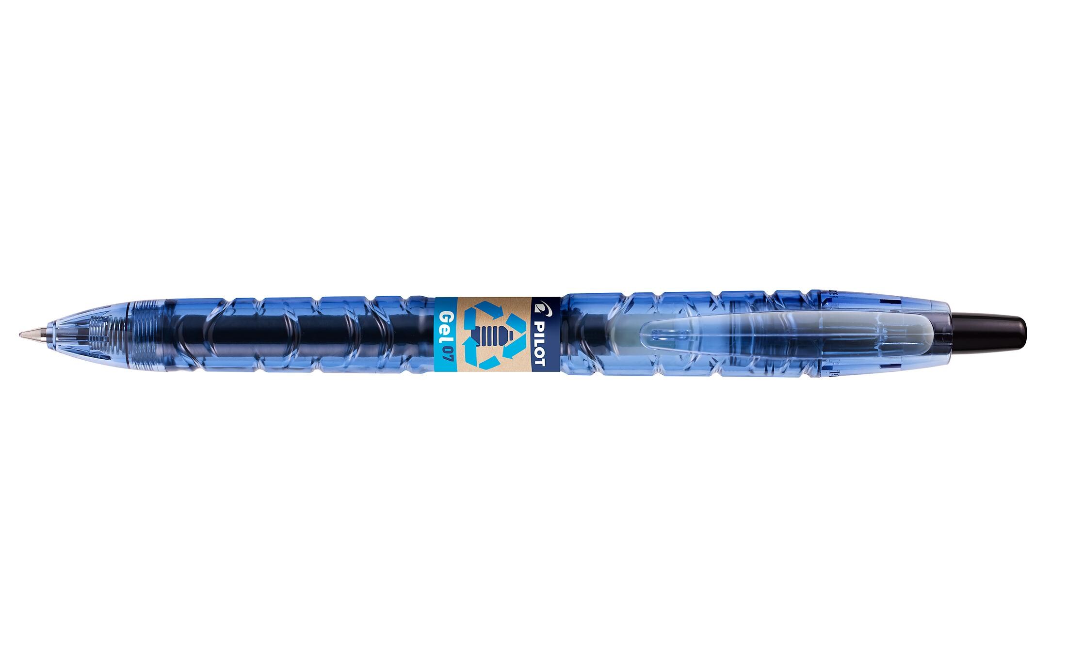 Gelschreiber Begreen B2P 0.7 mm, SchwarzGelroller mit «Bottle 2 Pen» Gel