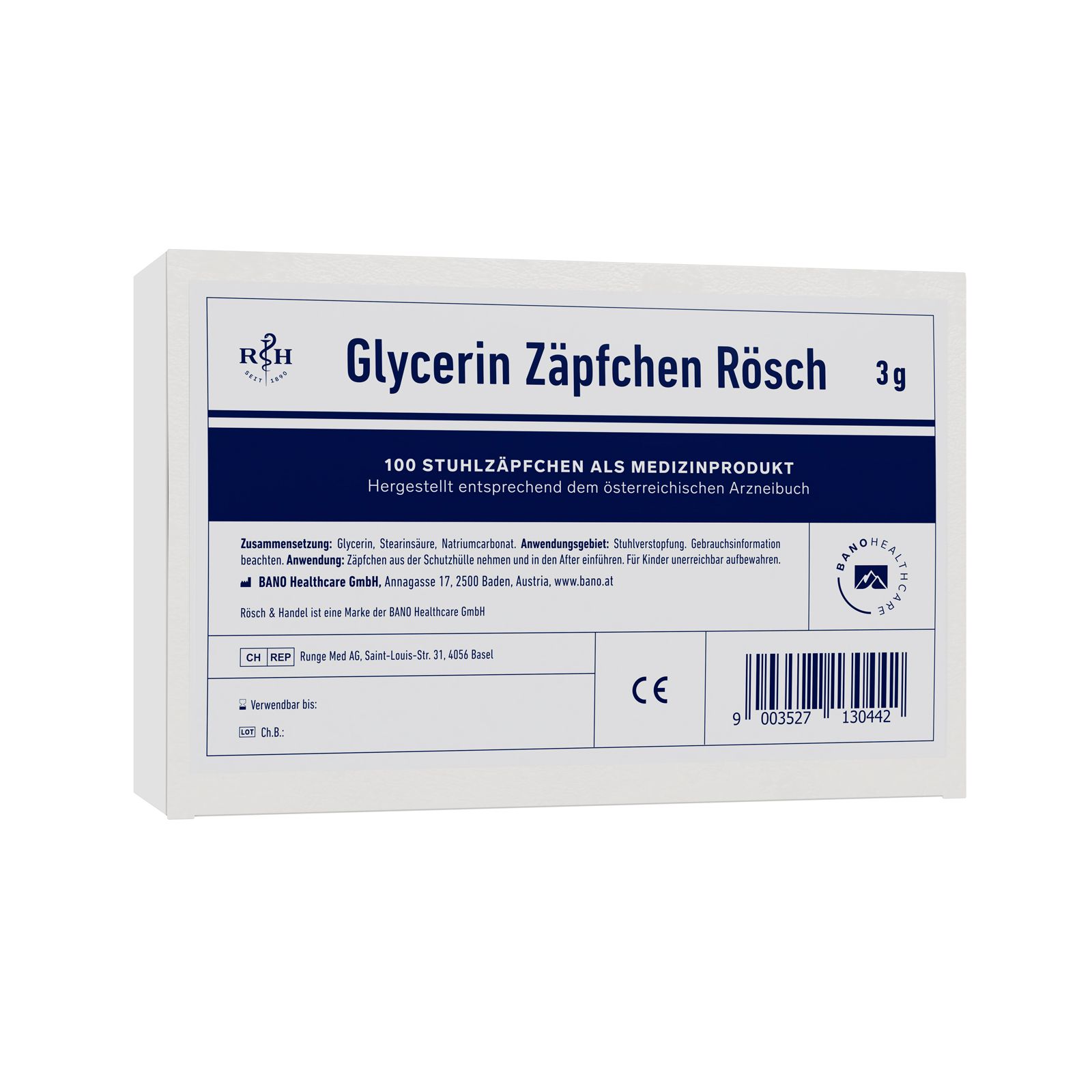 Glycerin Zäpfchen Rösch