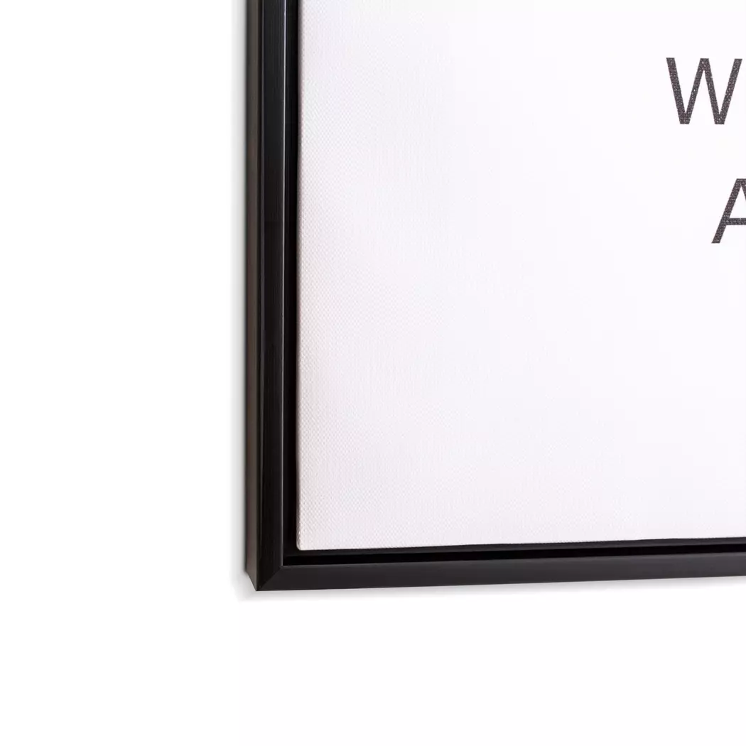 Wandbild 40 x 50 cm Spruch II