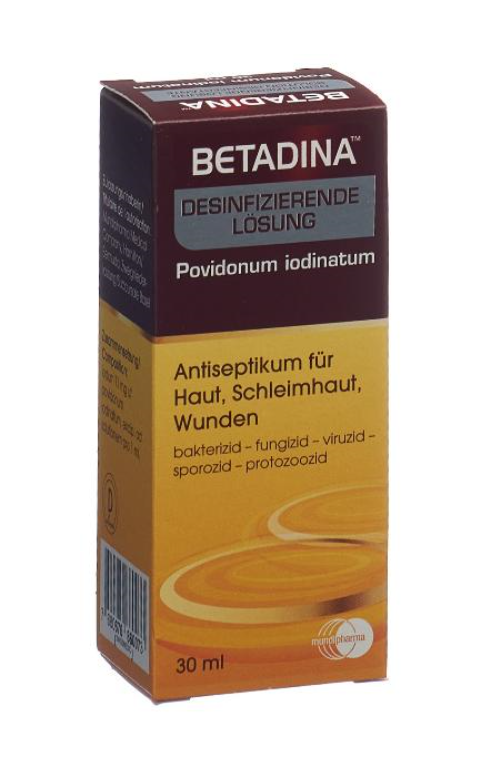 BETADINA desinfizierende Lösung Lös Fl 30 ml