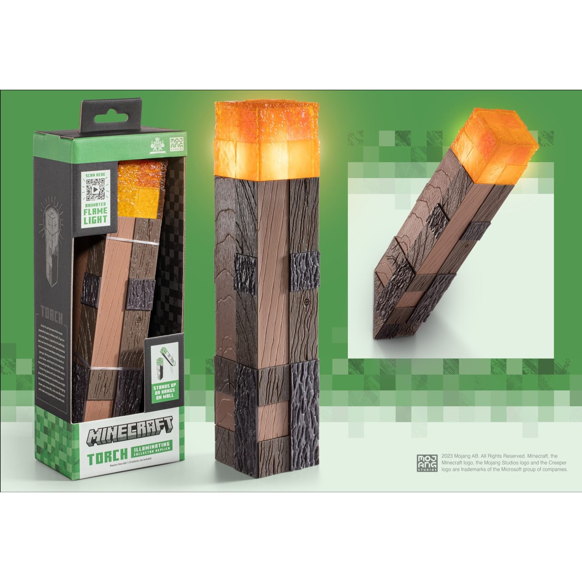 Minecraft Torch dekorativt lys