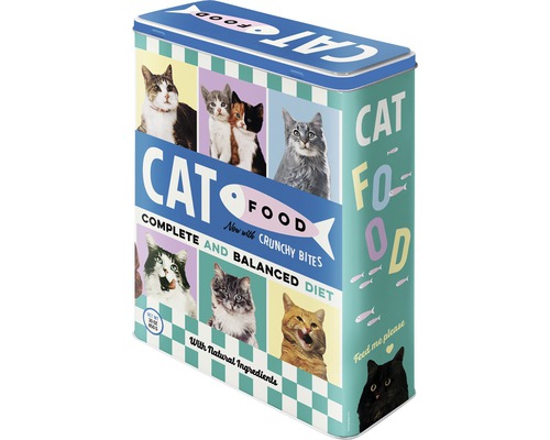 Voorraadpot XL Kattenvoer 4 l 8x19x26 cm