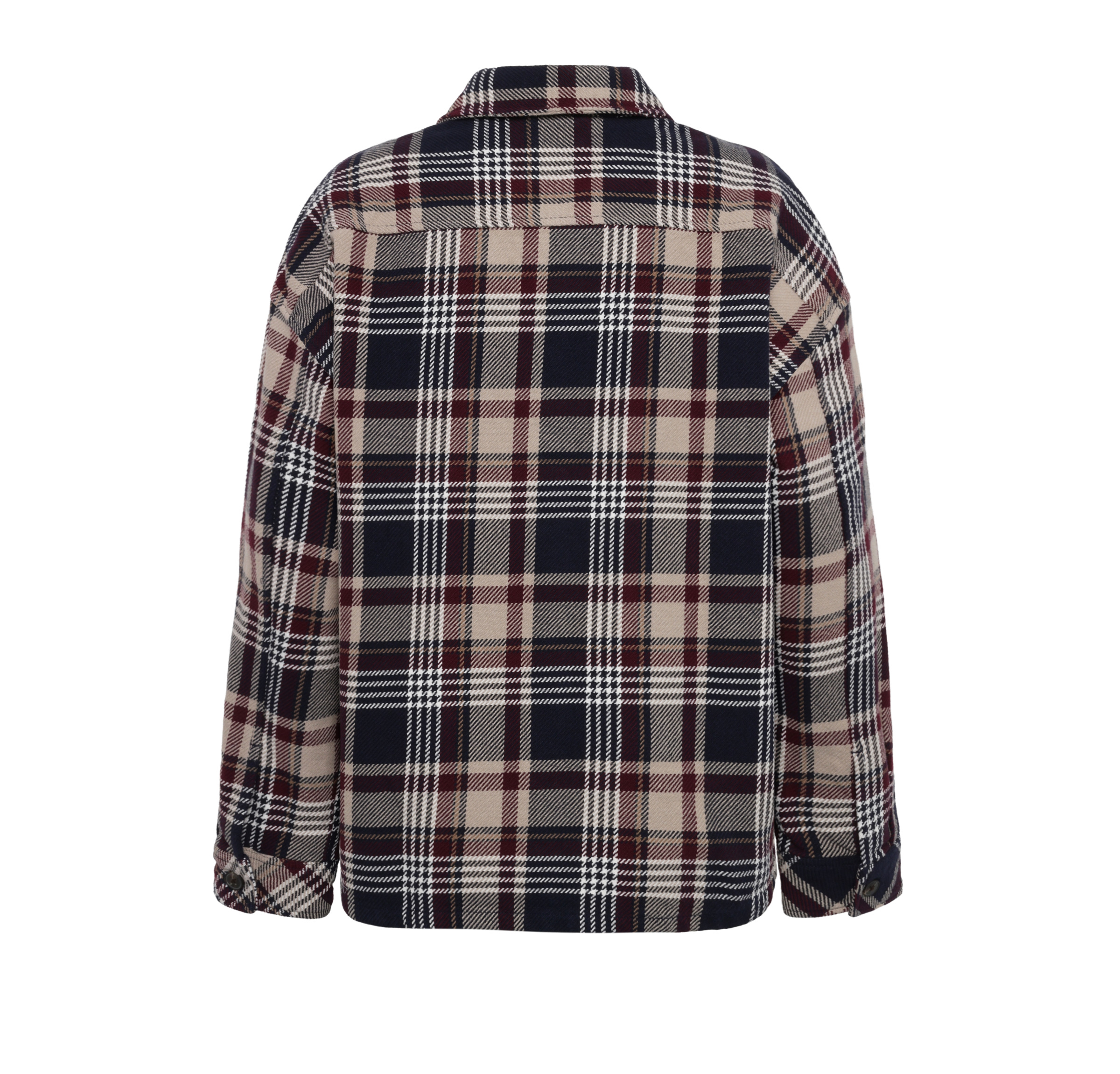 Heavy Flannel Check Overshirt W
