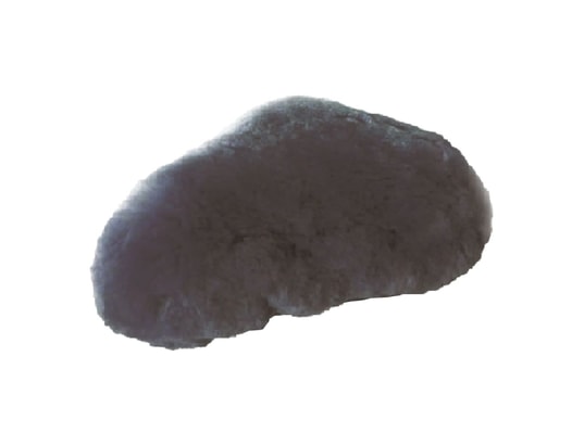 WILLEX - Housse de selle de vélo peau de mouton gris foncé