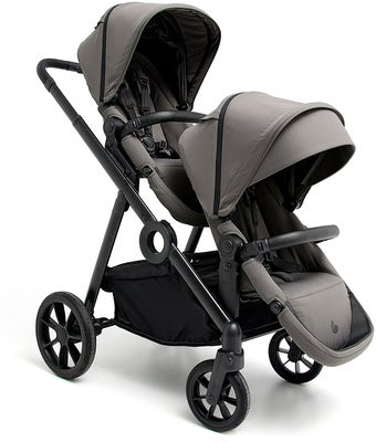 Beemoo Pro Multi 2 Søskenvogn, Mocha Grey