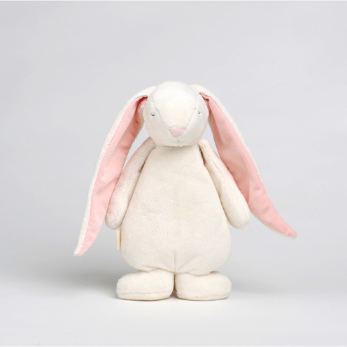 Veilleuse Moonie lapin Powder beige avec oreilles roses - MOONIE