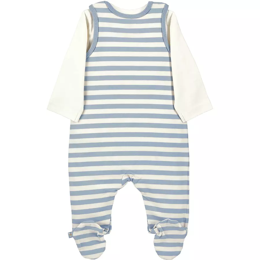 Sterntaler Strampler-Set Emmi hellblau