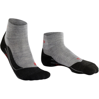 Falke TK5 Short Socken Light Grey Damen