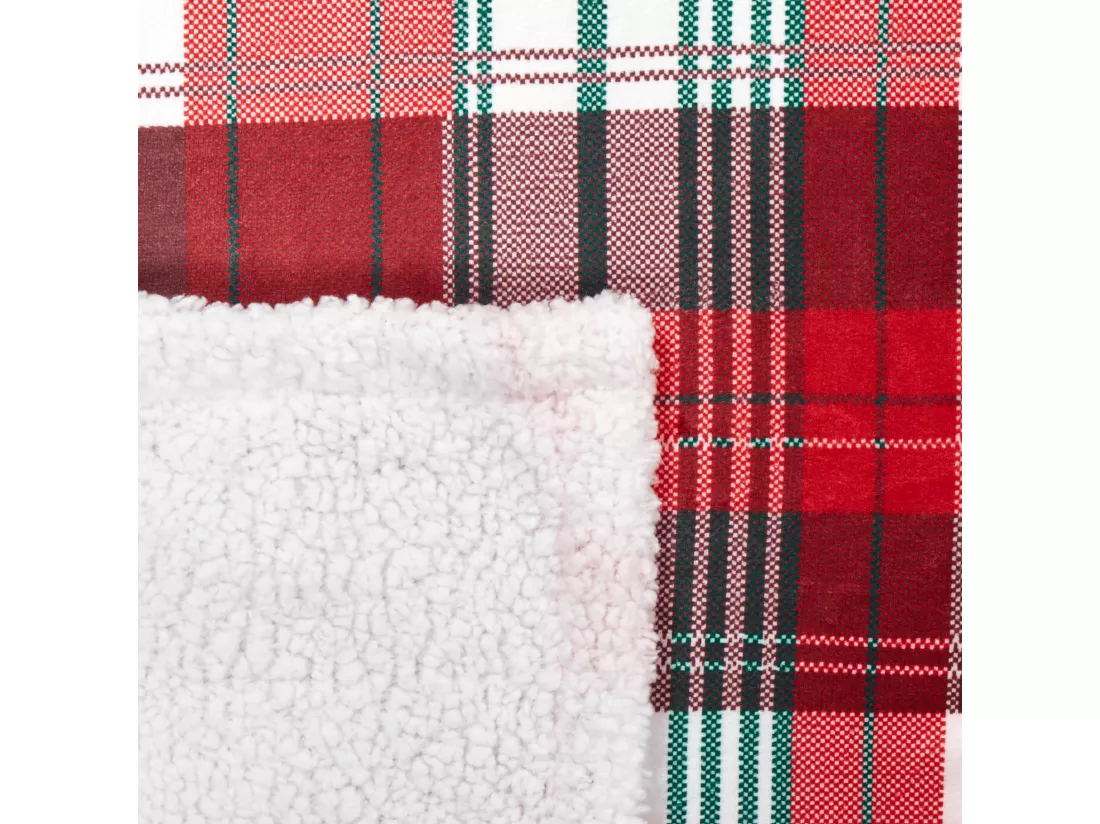 Couverture FUDGE 150 x 200 cm Rouge