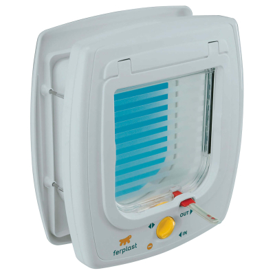 Ferplast Katzentüre Swing 5T 4-Weg weiss