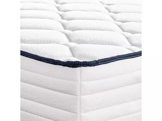 Matelas CUBA 160x200 cm à ressorts ensachés, en mousse haute densité, indépendance du couchage, face été/hiver, épaisseur 27cm