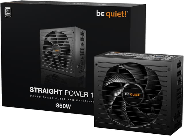 be quiet! Straight Power 12 strømforsyningsenhed (850W)