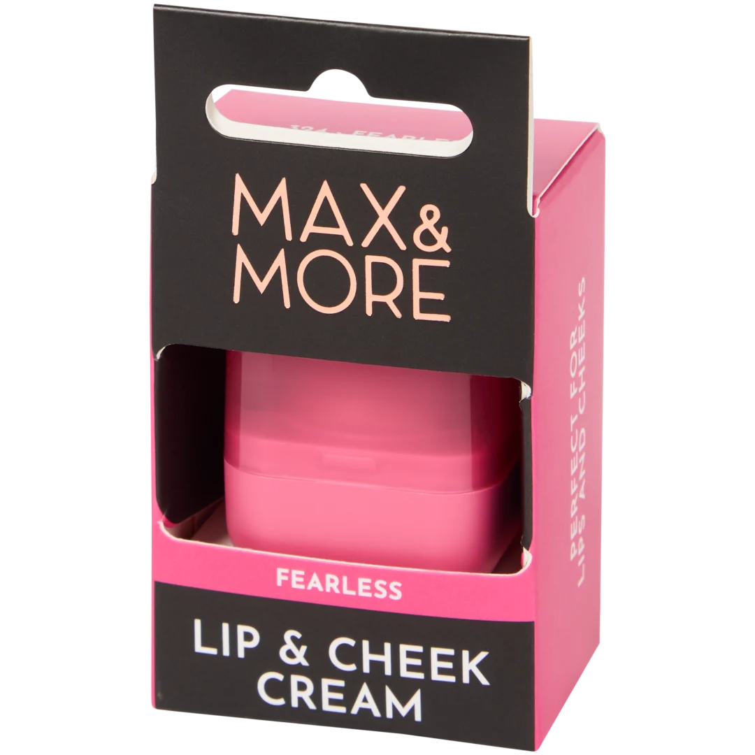Stick à lèvres et blush Max & More