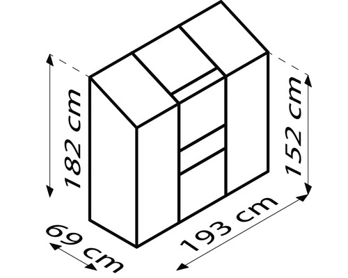 Vitavia Ida 1300 kas, 3 mm veiligheidsglas, 192,8 x 68,8 cm, smaragdgroen